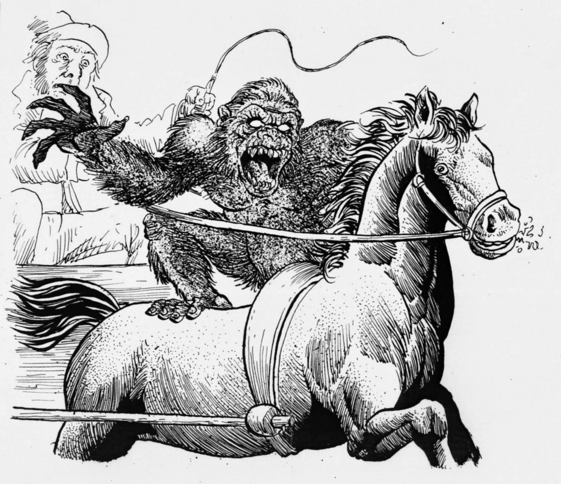 The legend of the monkey man of London