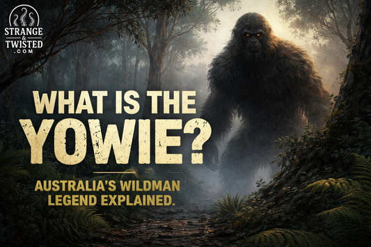 Illustration of the Yowie, Australia’s legendary wildman