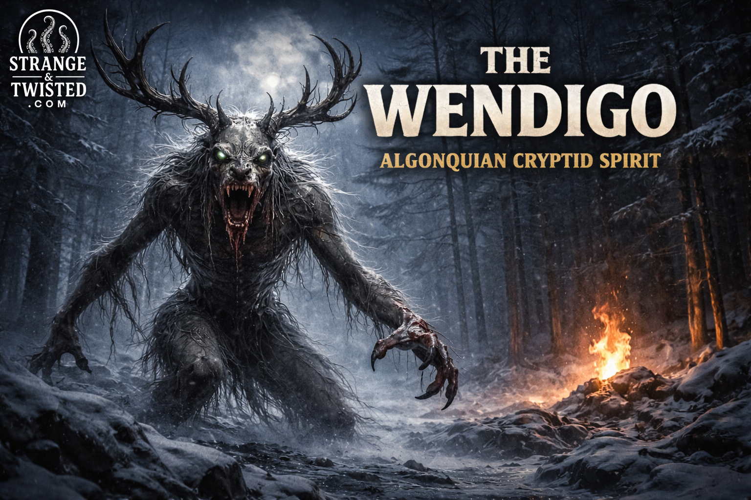 The Wendigo: The Winter Spirit That Turns Humans Into Cannibals ...