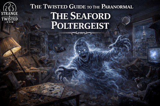 Seaford Poltergeist haunting inside New York home with violent ghost throwing objects, The Twisted Guide To The Paranormal blog hero image