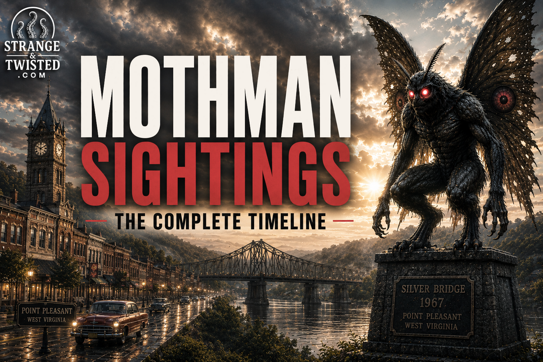 Mothman Sightings The Complete Timeline