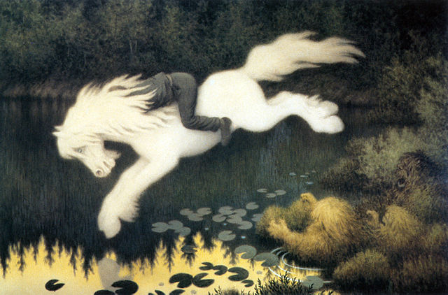 Each-Uisce Irelands cryptid kelpie from Irish folklore