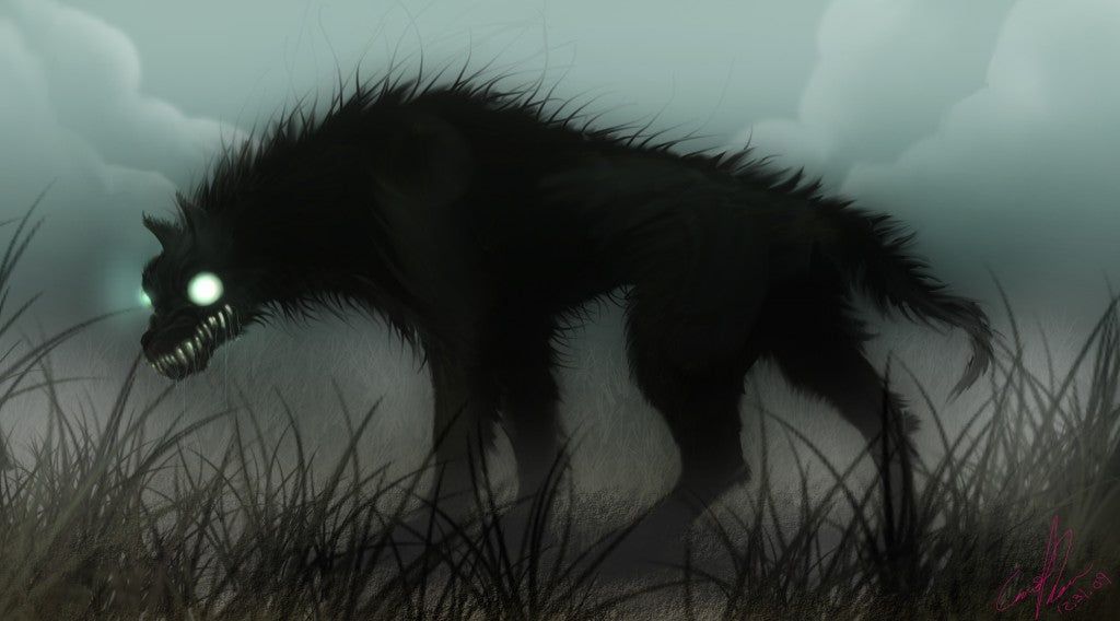 The Hellhound of Musnter Myths and Legends of Ireland 