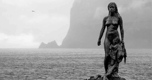 The Selkies image from Scottish folklore and Celtic mythology.