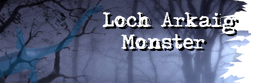 Loch Arkaig Monster image from Scottish folklore