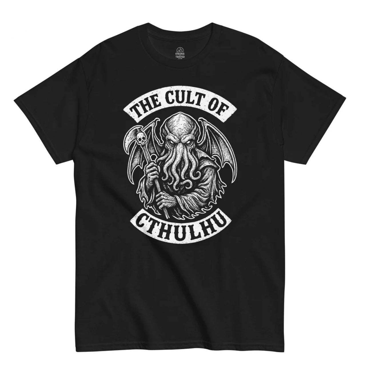 funny cthulhu t-shirt image for cosmic horror fans
