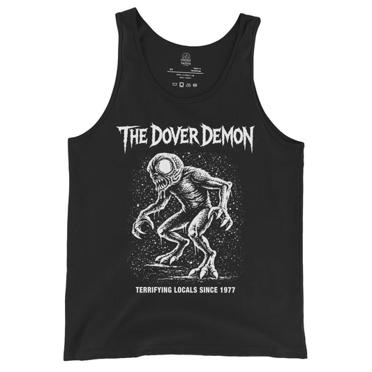 dover demon tank top cryptid creature horror urban legend monster artwork dark aesthetic clothing