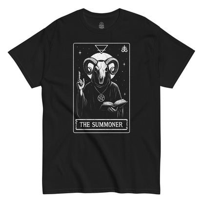 The Summoner tarot card occult T-Shirt black | StrangeAndTwisted