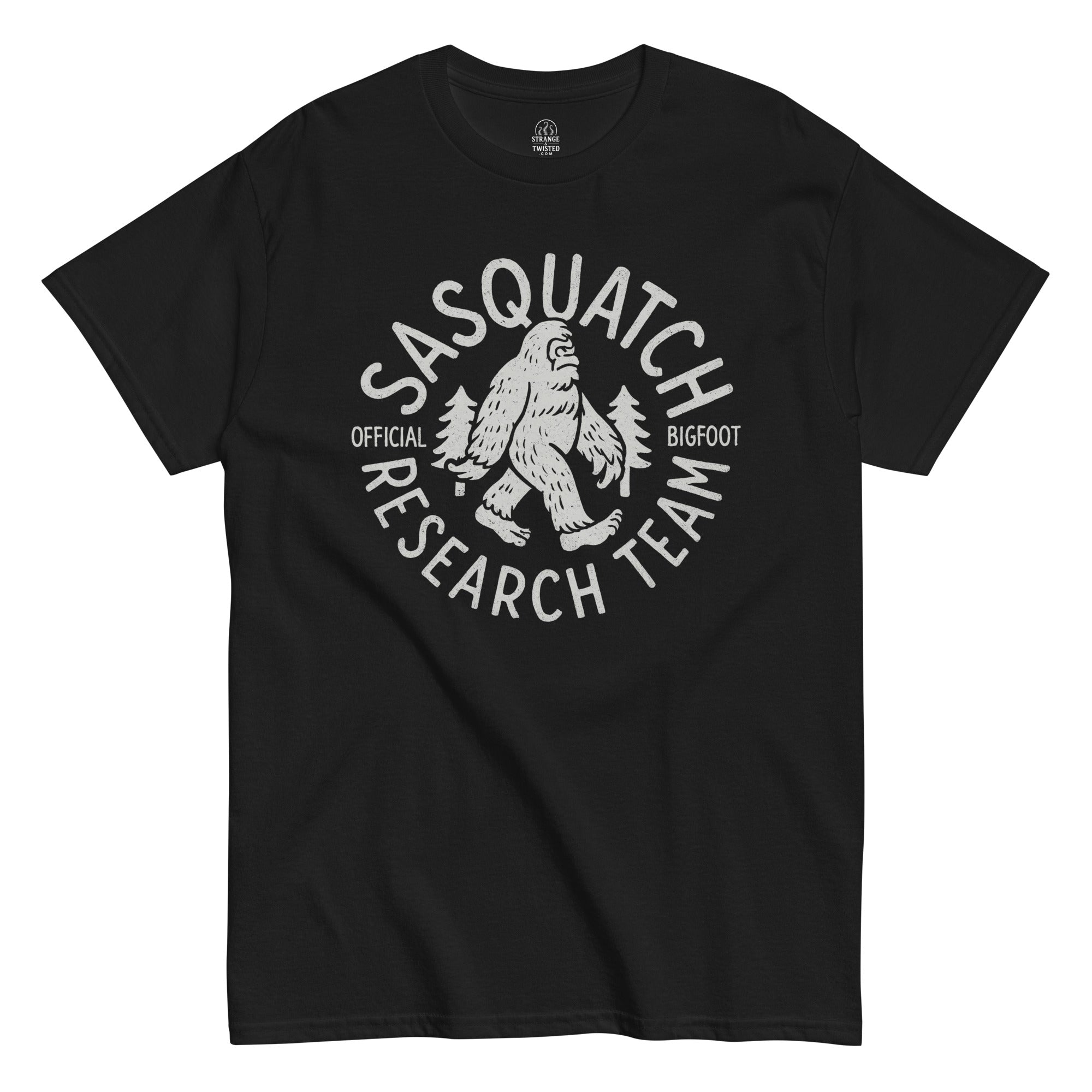 Sasquatch Research Team T-Shirt | Official Bigfoot Hunter Tee