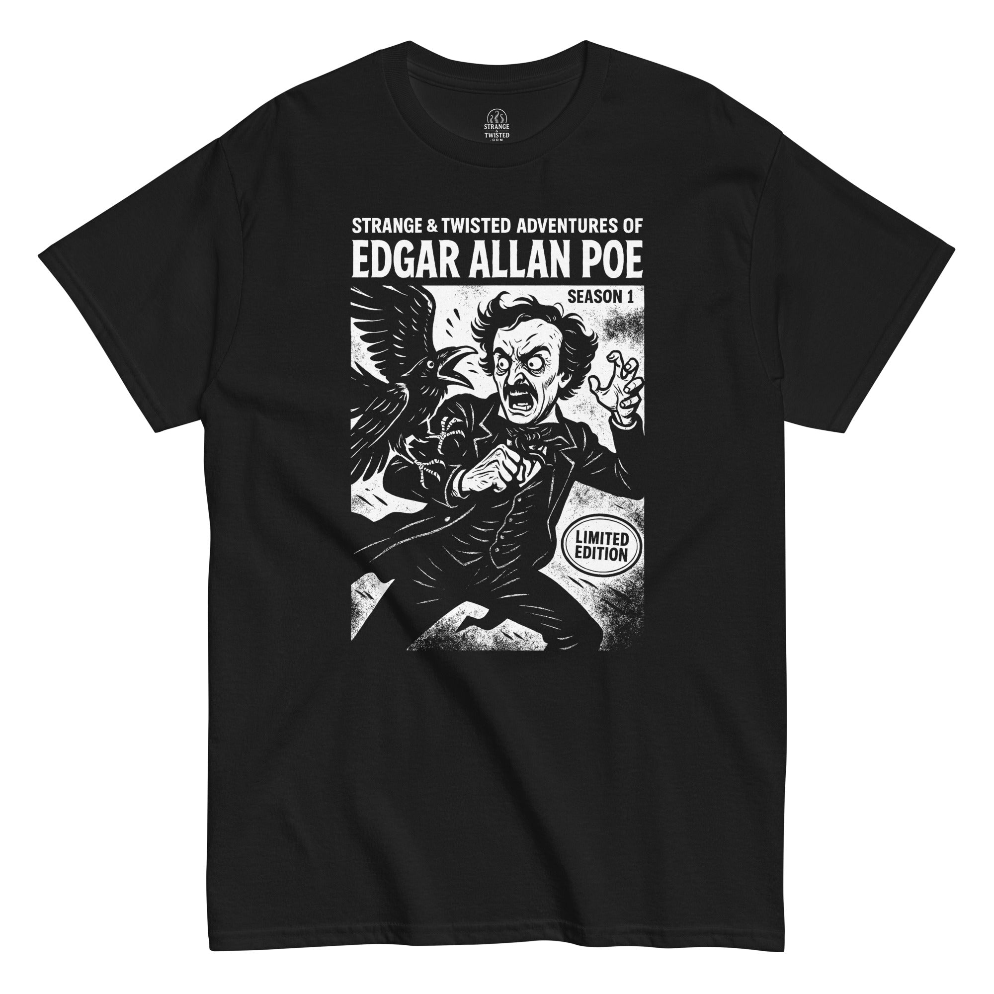 Strange & Twisted Adventures of Edgar Allan Poe T-Shirt