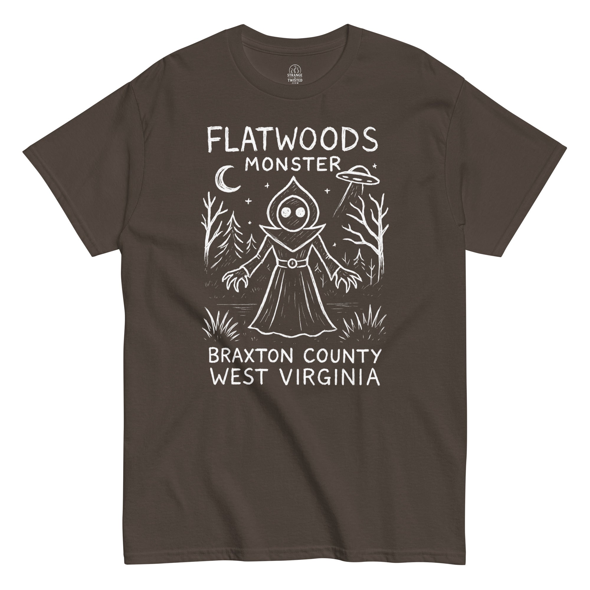 Flatwoods Monster Braxton County West Virginia Cryptid T-Shirt