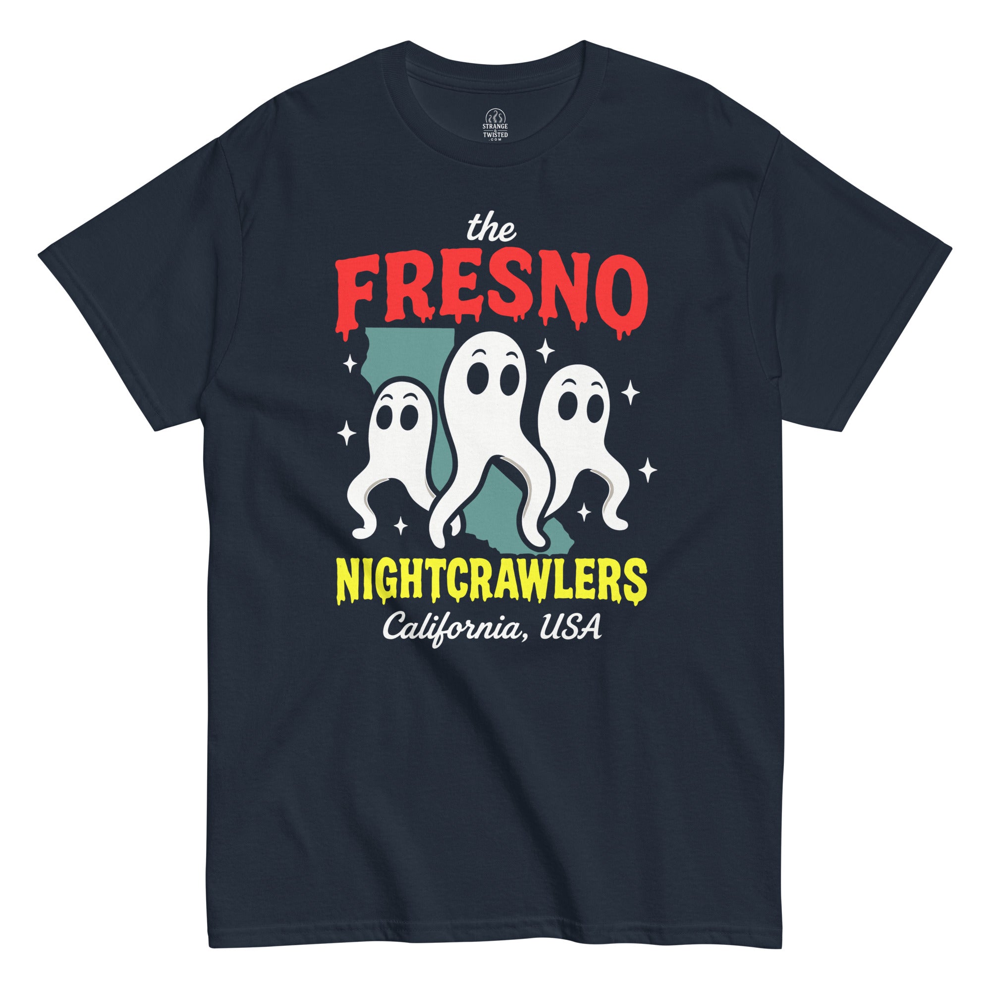 Fresno Nightcrawlers Funny Cryptid T-Shirt | Paranormal Tee