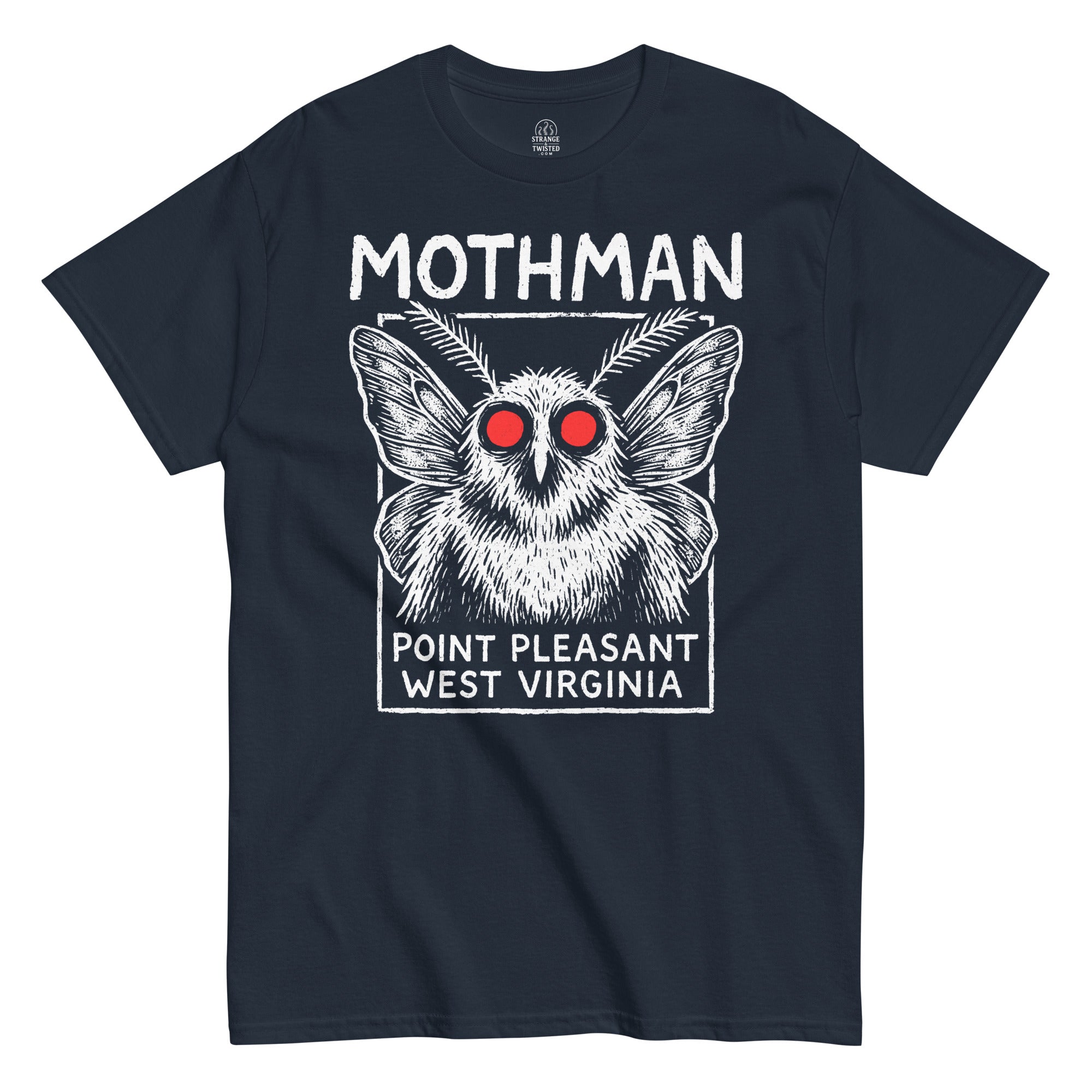Mothman Point Pleasant Cryptid T-Shirt | West Virginia Legend